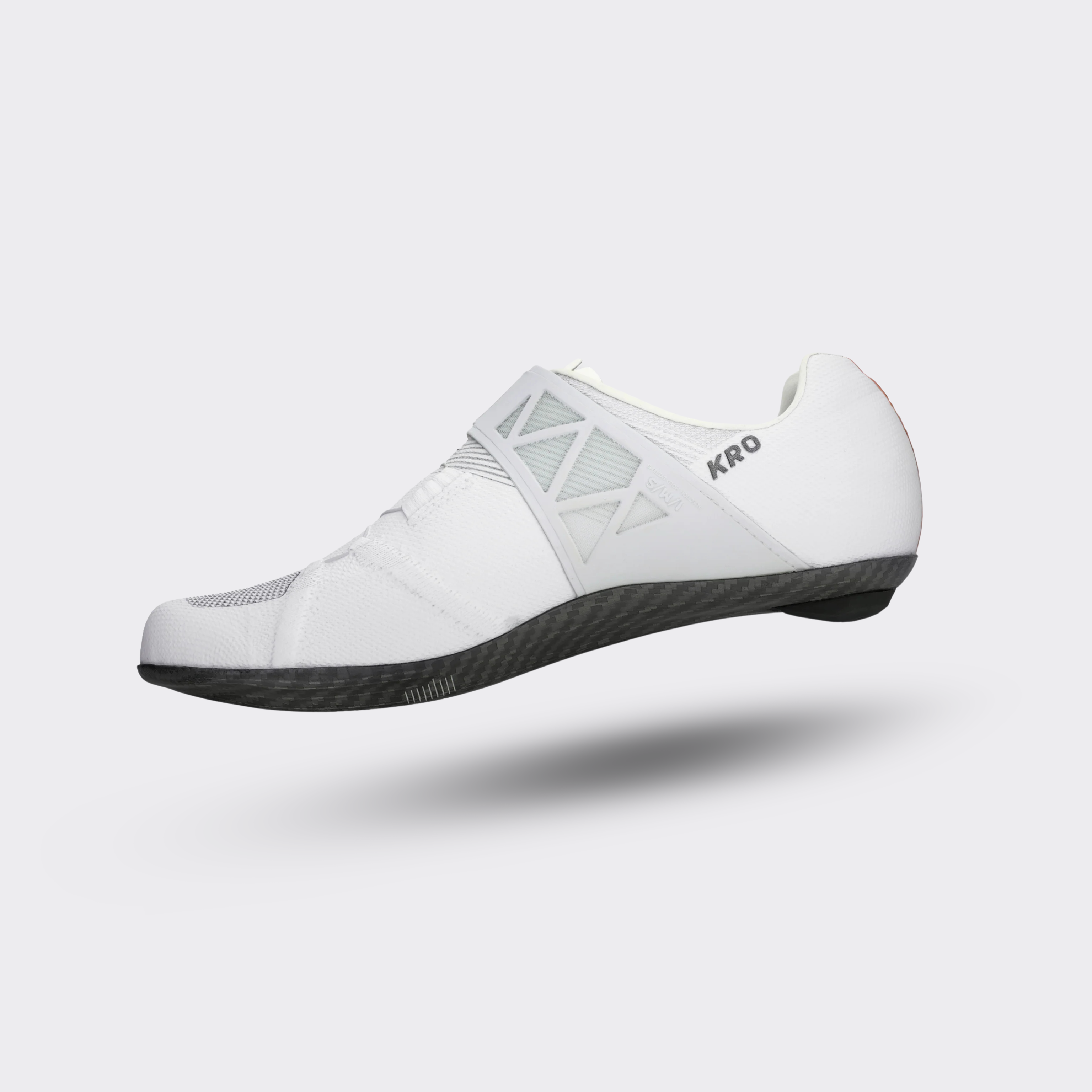 dmt-kr0-evo-superlight-scarpe-ciclismo-strada-bianco-argento image 4