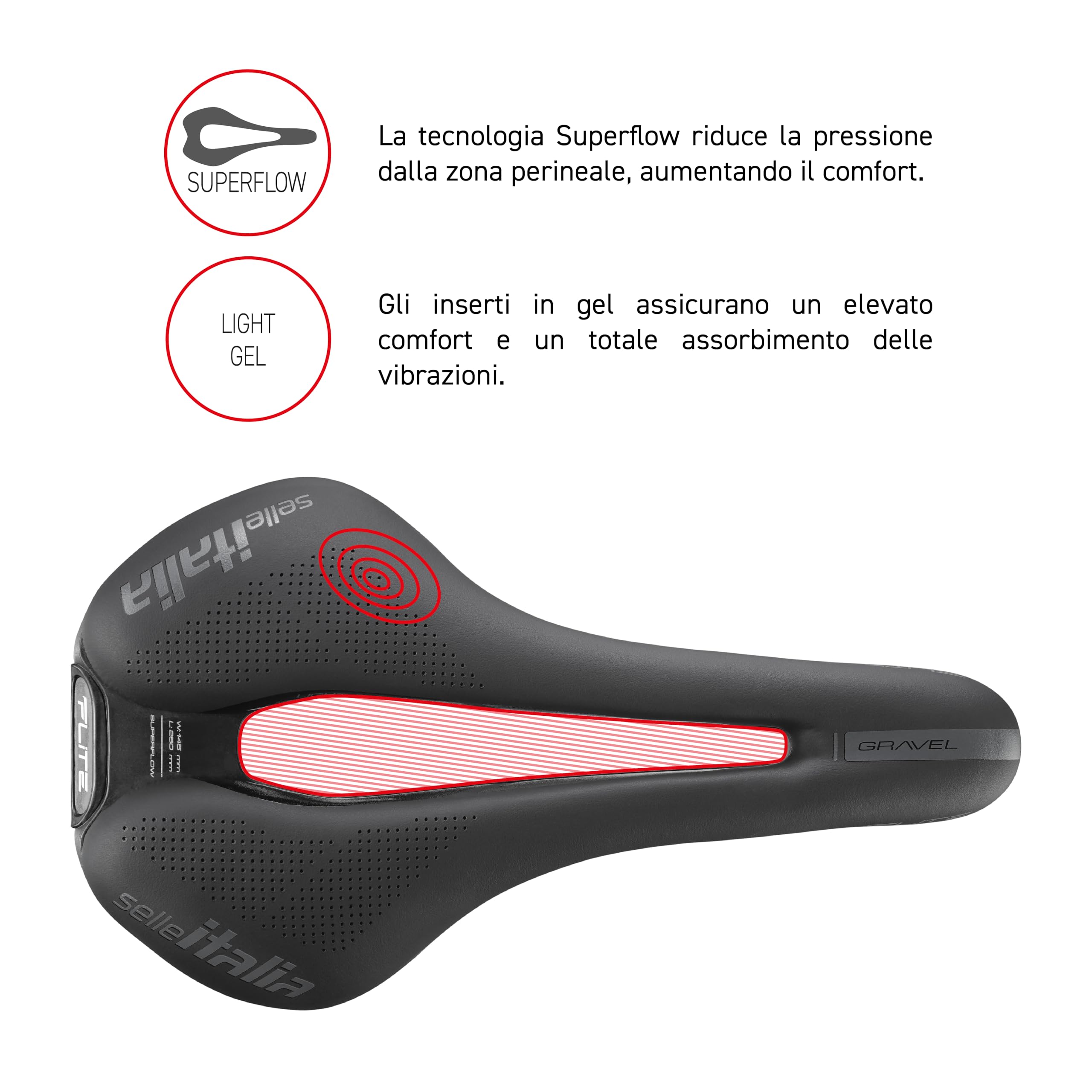 selle-italia-flite-boost-gravel-ti-316-superflow-l3-nera image 7