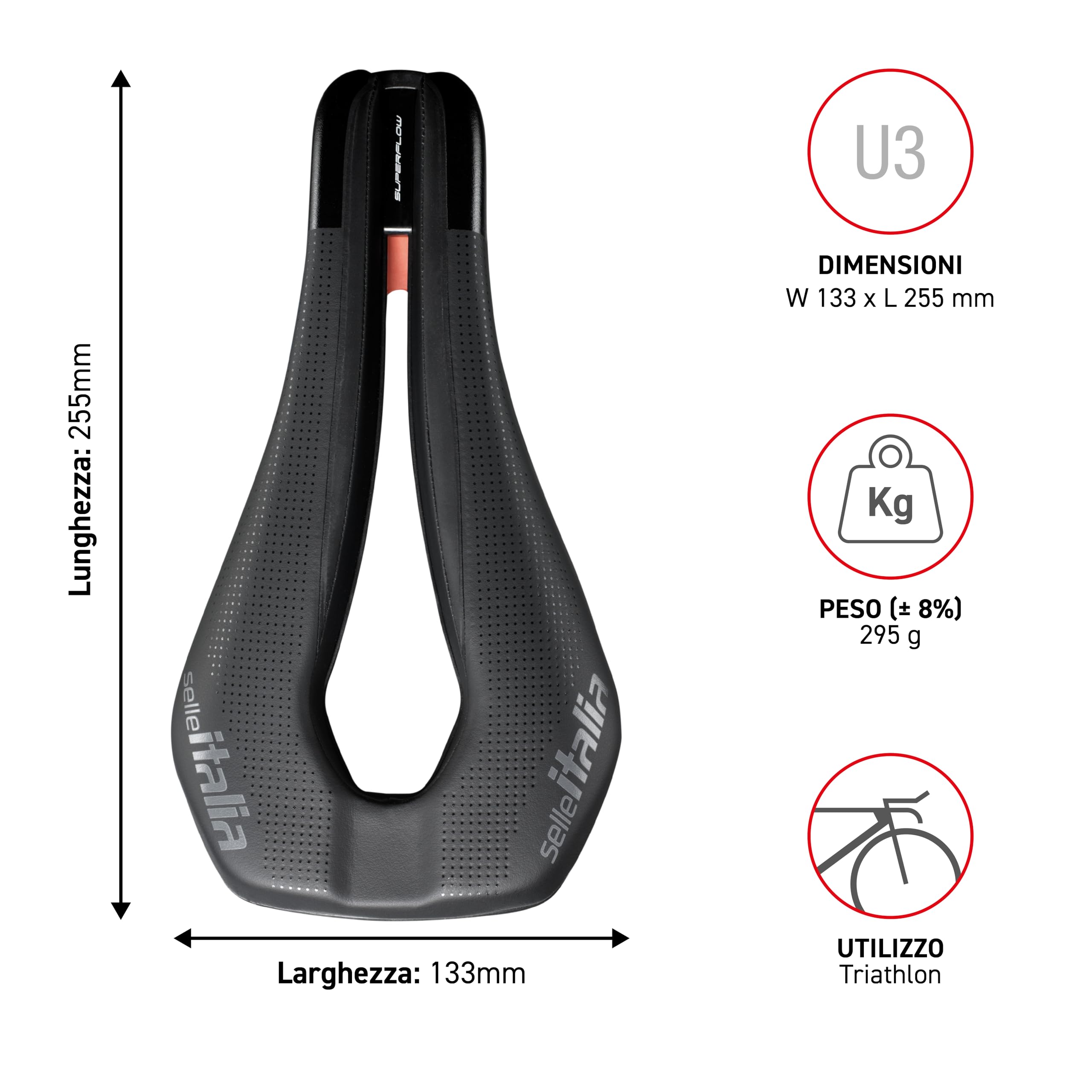 selle-italia-watt-kit-carbonio-superflow-sella-triathlon-crono-nera image 6